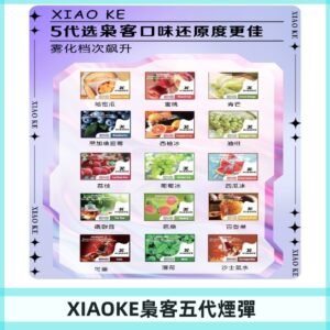 梟客五代煙彈|XIAOKE可替換式電子煙|通用Relx6代|ILIA五代主機
